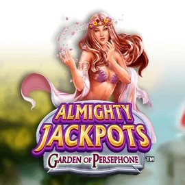 Almighty Jackpots: Garden of Persephone by Novomatic, showcased at luckyonescasinoo.at – game logo