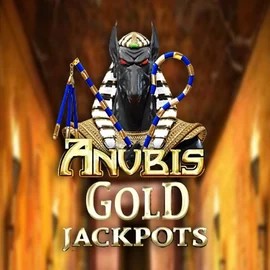 Anubis Gold Jackpots slot visual from Inspired Gaming available on luckyonescasinoo.at