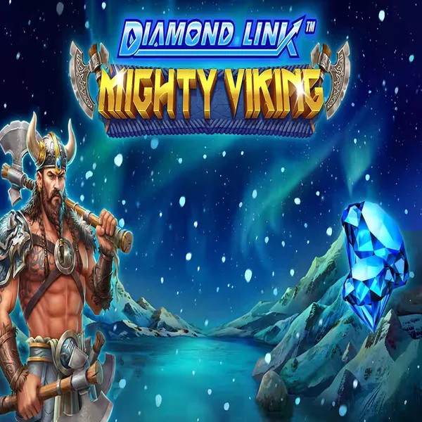 Diamond Link Mighty Viking by Greentube, showcased at luckyonescasinoo.at – game logo