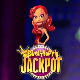Everybody's Jackpots online game logo by Playtech on luckyonescasinoo.at