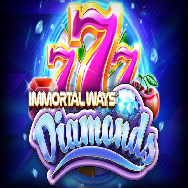 Immortal Ways Diamonds game by RubyPlay – logo hosted on Lucky Ones Casino