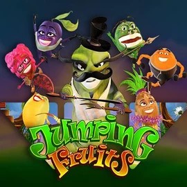 Try Jumping Fruits slot by Wazdan on luckyonescasinoo.at – logo image