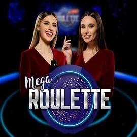 Mega Roulette logo by Pragmatic Play at Lucky Ones Casino