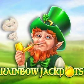 Rainbow Jackpots game by Red Tiger Gaming – logo hosted on Lucky Ones Casino