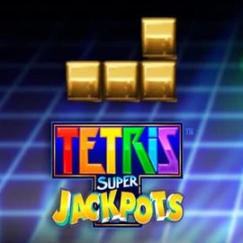 Try Tetris Super Jackpots slot by WMS on luckyonescasinoo.at – logo image