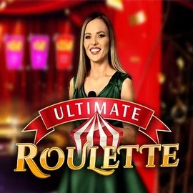 Ultimate Roulette logo by Ezugi Lucky Ones Casino