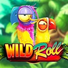 Wild Roll slot logo by Playtech at Lucky Ones Casino
