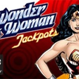 Official Jackpots logo: Wonder Woman Jackpots by Amaya at Lucky Ones Casino